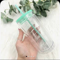 16oz diamond filled acrylic tumbler