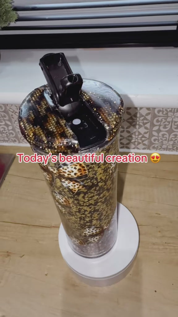 20oz snowglobe bottle